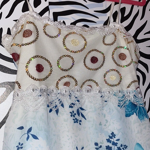 vintage y2k lace shirt🦋 - Picture 5 of 7